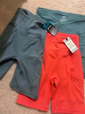 NWT Ptula & joylab 3 biker shorts bundle